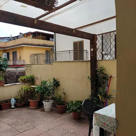 Loft Indipendente Con Giardino A Tor Vergata דירה רומא